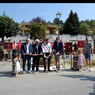 Sanfrè, inaugurato il monumento per i 50 anni dell'AVIS comunale