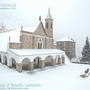 La neve al santuario di Sant'Anna di Vinadio