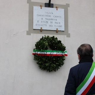 Sabato 9 novembre la cerimonia in piazza Carabinieri Caduti a Nassiriya e forze di pace operanti all’estero