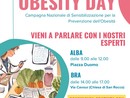 Alba e Bra partecipano all'Obesity Day: il 10 ottobre operatori specializzati forniranno consigli