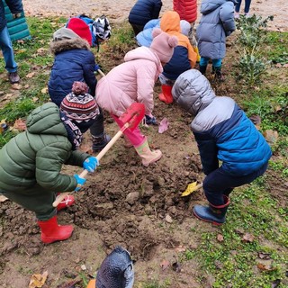 I protagonisti dell’iniziativa Orto a Scuola di Slow Food Bra