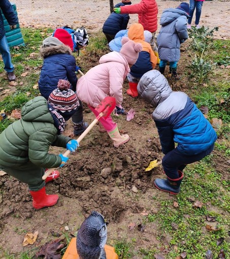 I protagonisti dell’iniziativa Orto a Scuola di Slow Food Bra