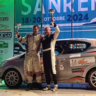 Motori: il pilota di Neive Sergio Patetta sugli scudi al Rally di Sanremo