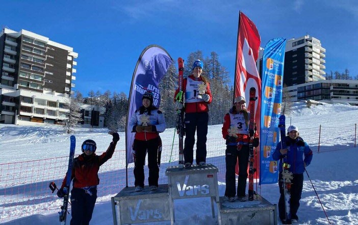 Sci alpino: la limonese Melissa Astegiano seconda nel gigante FIS di Vars