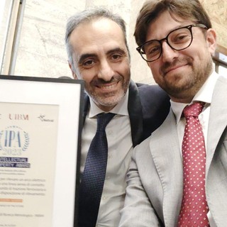 I ricercatori INRiM Davide Signorino e Domenico Giordano