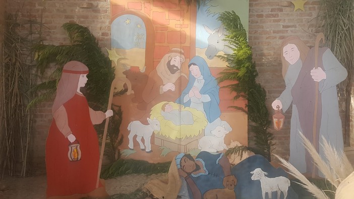 Presepe allestito a Monticello d’Alba