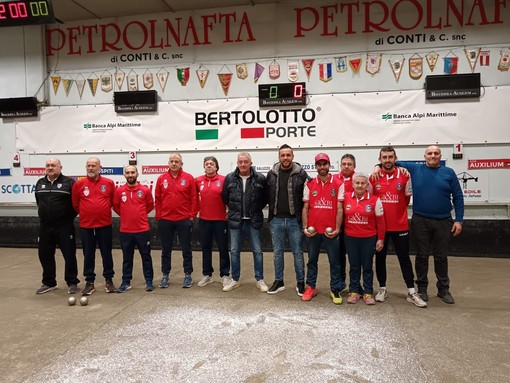 Bocce, volo: successo del Pozzo Strada al Memorial Giovanni Conti, battuti i padroni di casa dell'Auxilium Saluzzo