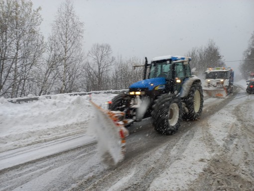 Nevicata in corso sulla Granda, il presidente Robaldo: &quot;Alcuni disagi sono naturali. Dotiamoci di un po' di pazienza&quot; [VIDEO]