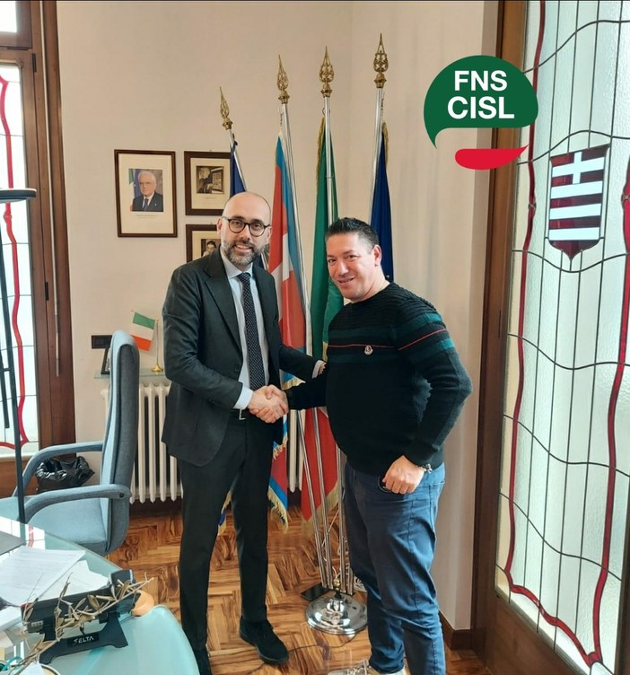 L'incontro con il presidente della Provincia di Cuneo Robaldo