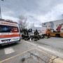 Fossano, scontro moto-furgone in via del Santuario