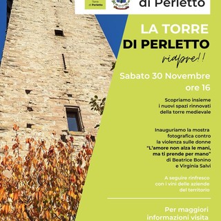 Apertura della Torre Medievale di Perletto e inaugurazione Mostra Fotografica contro la violenza sulle donne