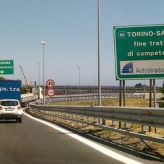 Maltempo, si lavora su un movimento franoso sulla A6: chiusa stanotte la tratta Ceva-Millesimo