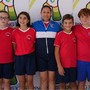 Tennistavolo: le verzuolesi Iulia Seciu e Alice Rivoira sul tetto d'Italia al Ping Pong Kids