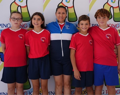 Tennistavolo: le verzuolesi Iulia Seciu e Alice Rivoira sul tetto d'Italia al Ping Pong Kids