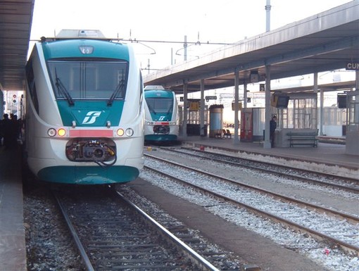 Via ai lavori tra Cuneo e Fossano: da domani fino al 17 novembre stop ai treni