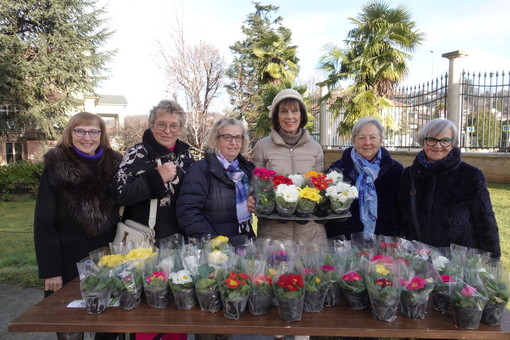 I volontari del Cav al Santuario della Madonna dei Fiori di Bra