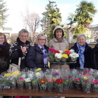 I volontari del Cav al Santuario della Madonna dei Fiori di Bra