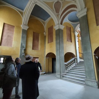 Bra,  Soprintendenza in visita ai cantieri Pnrr di Palazzo Garrone e dell'ex mattatoio. A Pollenzo progetti su acquedotto romano e illuminazione