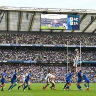 Rugby, Sei Nazioni: Inghilterra-Italia 47-24